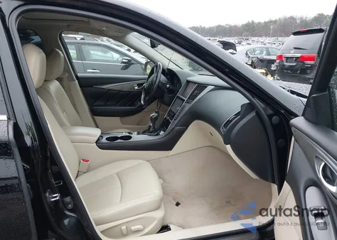 2017 Infiniti Q50 3.0T Signature Edition from USA, damaged, VIN JN1EV7AR7HM840362